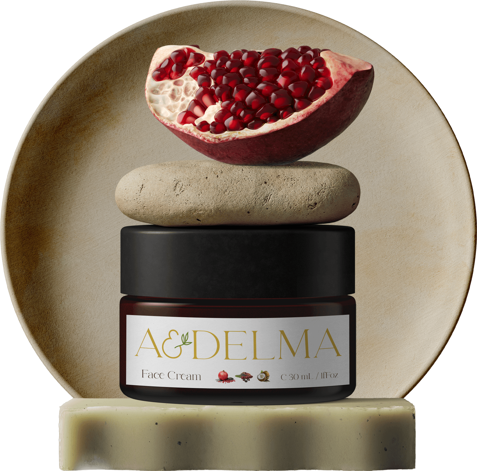 Organic cosmetics product collection